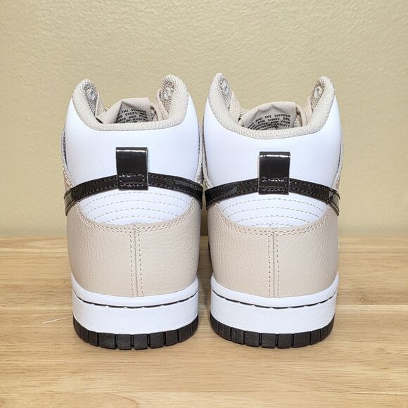 Nike Dunk High Sneakers FD9874-100 Sanddrift Brown White Women\'s Size 8 main image 7